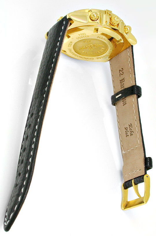 Foto 4 - Breitling Crosswind Chronometer, Gelbgold Neuz., U1973
